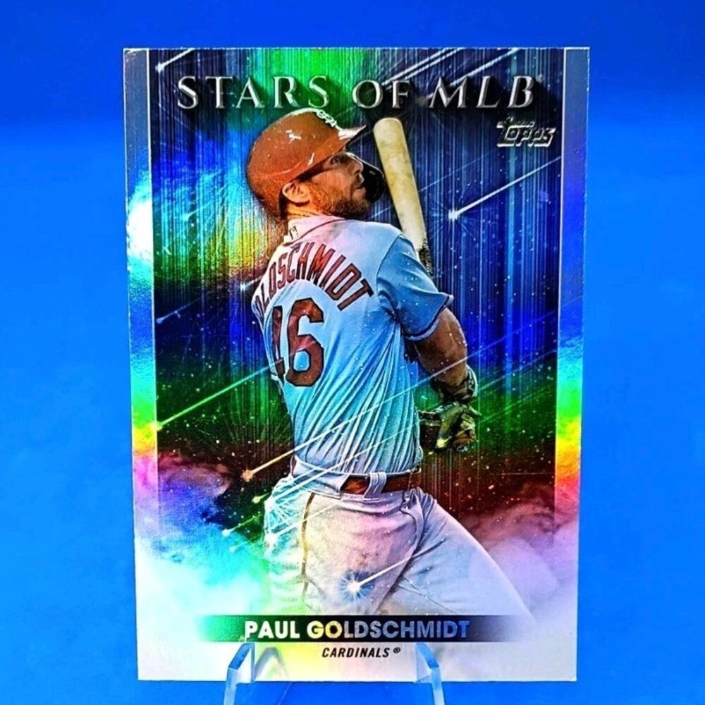 2022 Topps Series 2 - Stars of Mlb Paul Goldschmidt Refractor #SMLB-54